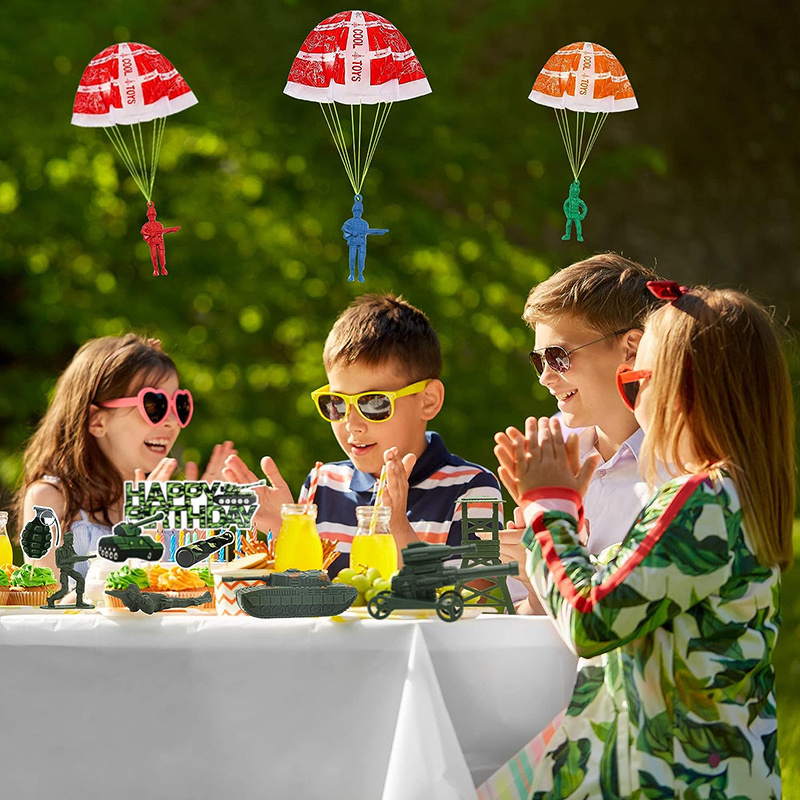 10/100pcs Parachute Toys for K - مراجعة Party Games Graduation Ideas وسعره