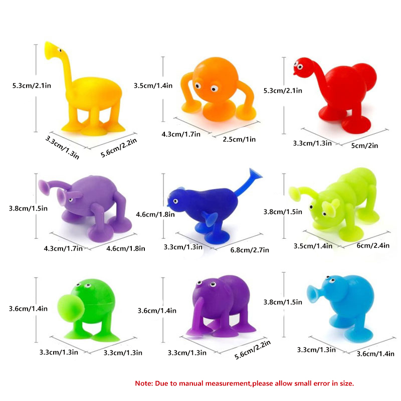 Suction Cup Animal Soft Adhesi - مراجعة Party Games Popular وسعره