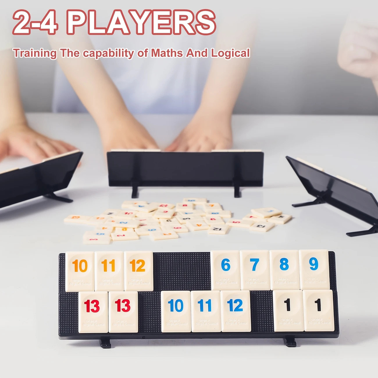 Rummy Cube Game with 4 Racks,R - مراجعة Party Games For 17 Year Olds وسعره