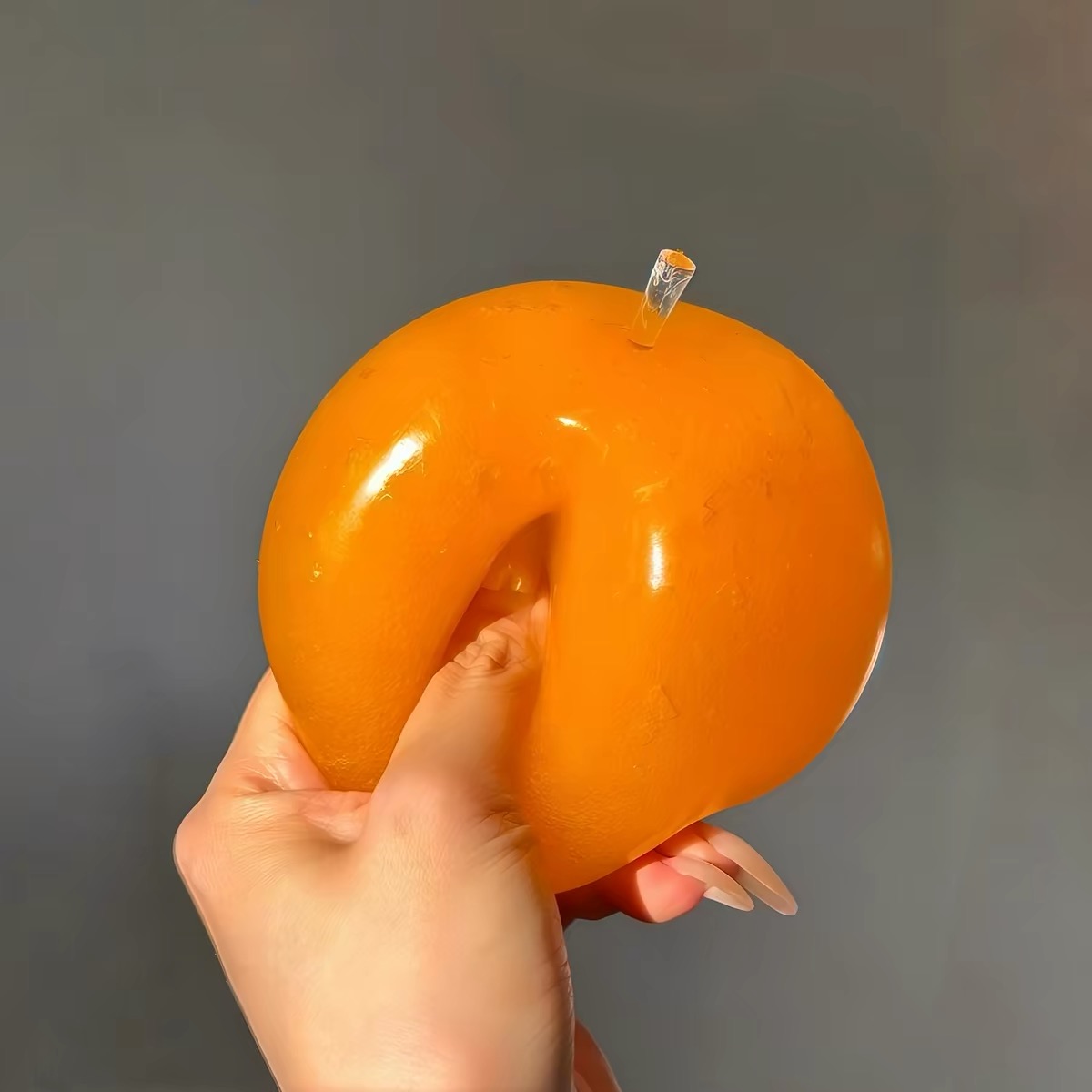 Handmade orange Slushy Squishy - مراجعة Party Games For Adults وسعره