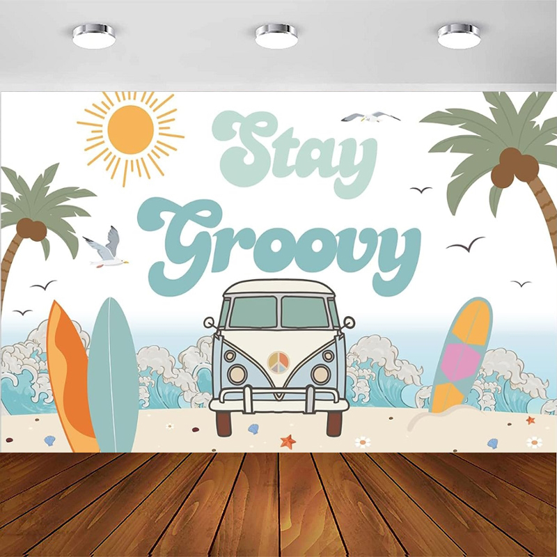 Hippie Bus Photography Backdro - مراجعة Party Games Bus وسعره