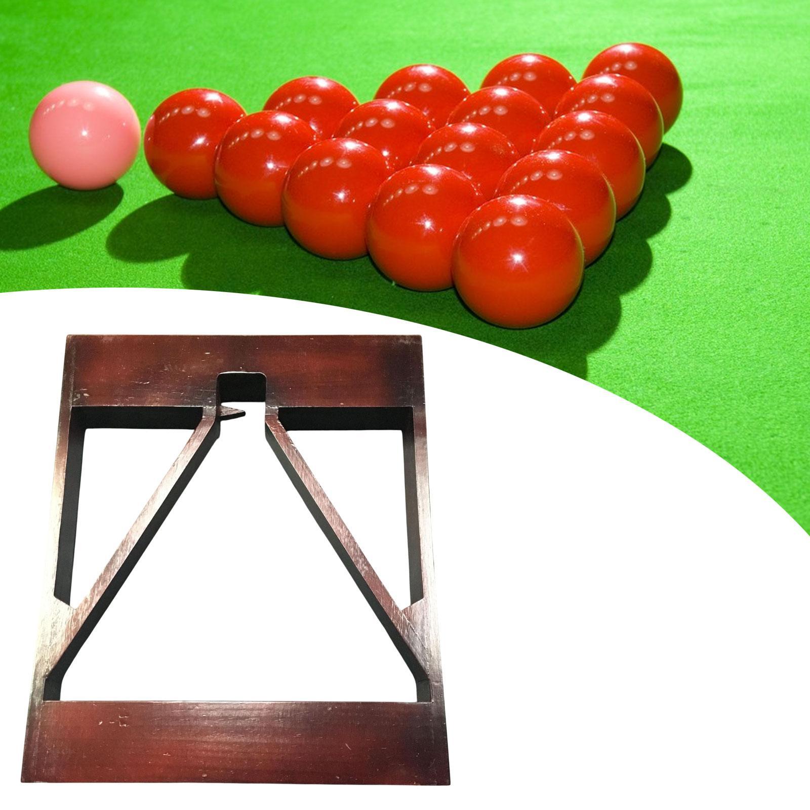 Billiard Ball Triangle Rack Po - مراجعة Party Games Competition وسعره