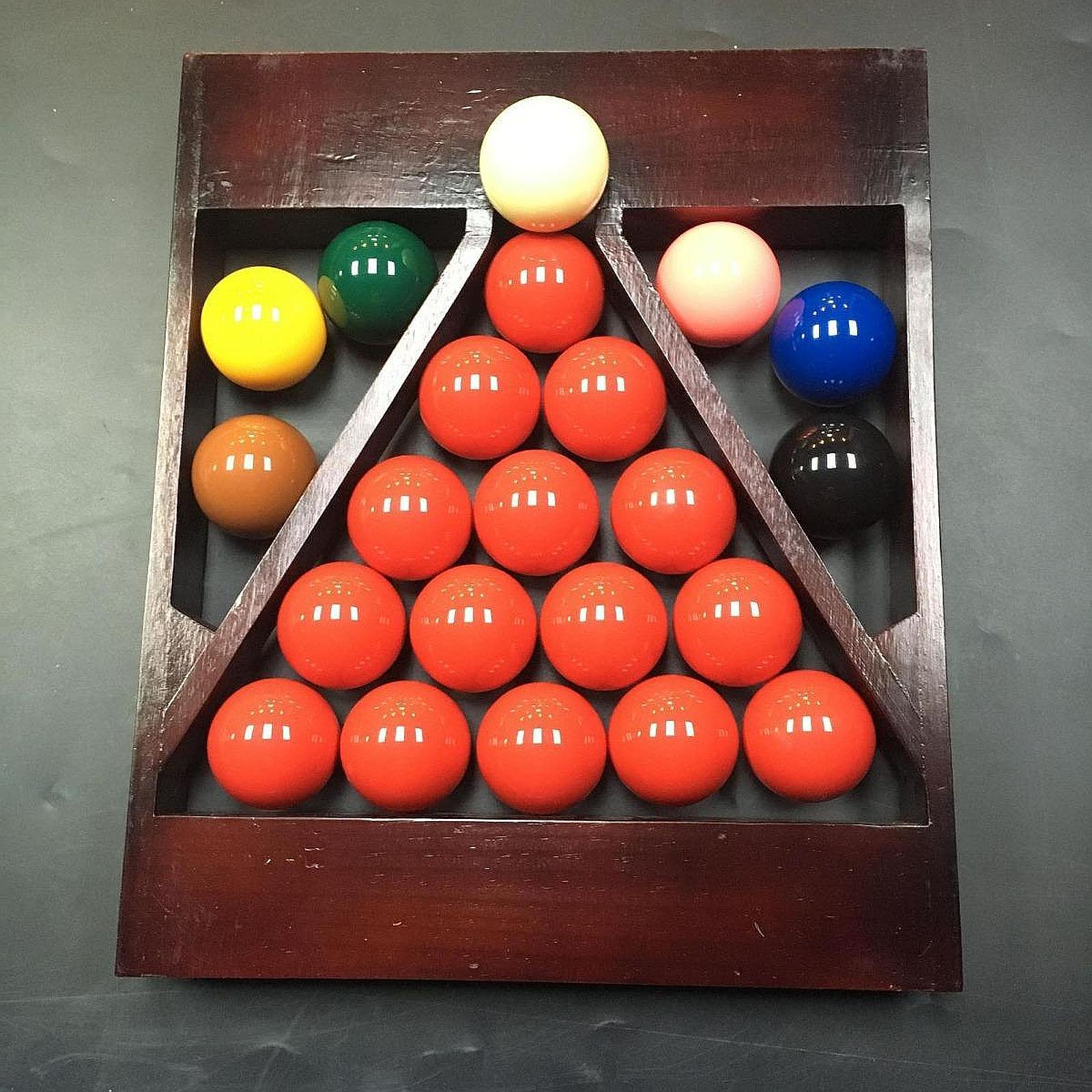 Billiard Ball Triangle Rack Po - مراجعة Party Games Competition وسعره