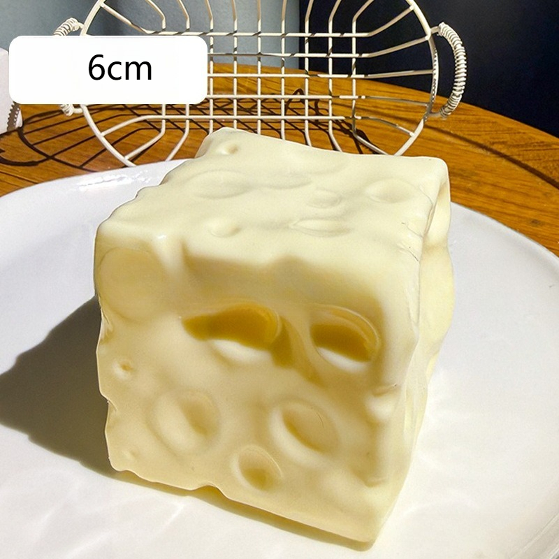 Jumbo Cheese Cube Stress Ball  - مراجعة Party Games Gifts وسعره