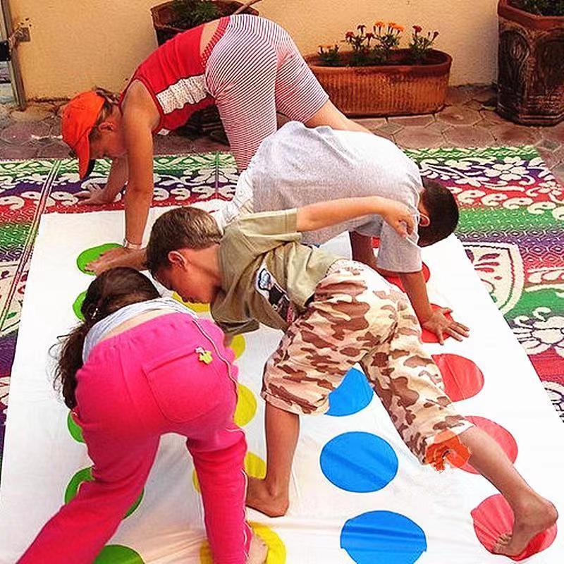 Twister Inspired Dance Mat Fam - مراجعة Party Games Group For Adults وسعره